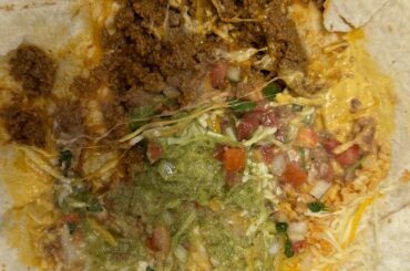 I got absolutely disrespected, but they gave me a free Chicken Enchilada Burrito.