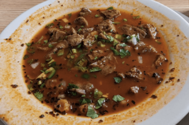 Help me identify ratios for the salsa that makes this soup