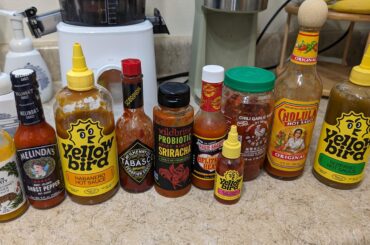 Review of current sauces.