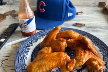 First time making wings with Crystal