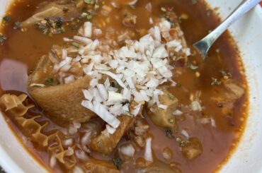 Un menudo para la cruda