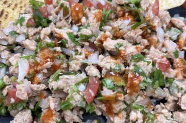 ceviche de soya para este calor