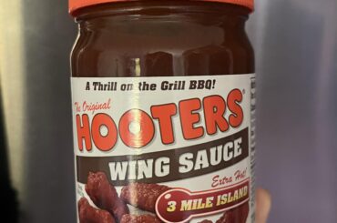 Hooters 3 Mile Island Hot Sauce is my absolute favorite hot sauce ever. I have loved hot sauce my whole life but nothing compares to this. I wish so badly they sold these in stores like they do the regular Hooters hot sauce. Anyone else love this one? I live for it, always have to have on hand.