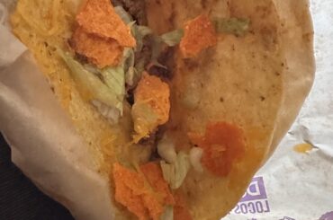 This is supposed to be a double-decker taco