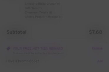 App says location is not serving breakfast, but I don’t have a breakfast item on my order.