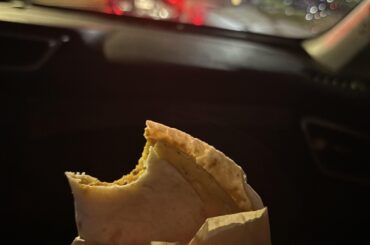 Rainy night cheesy gordita crunch