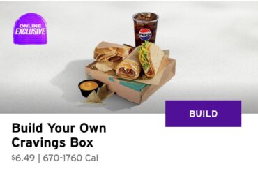 $5 cravings box is now apparently the $6.49 cravings box