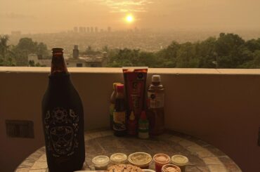 Hamburguesa de mar y tierra- PVR, Mexico