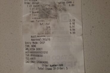 Points for the 1st persin