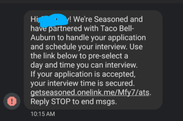 Just applied with indeed is this by chance a scam or something? It was sent to spam folder