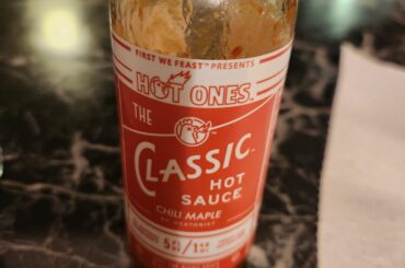 Not hot by any means but so tasty!