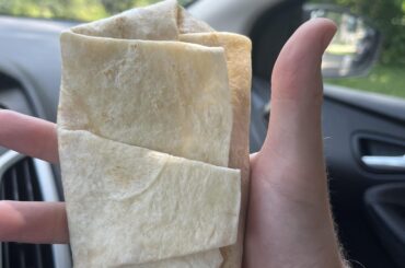 CBR ordered with extra beans and rice lol