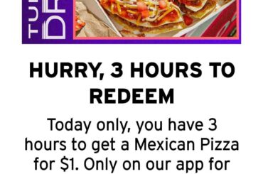 The bell got me for $19, cuz of the $1 Mexican pizza. Wasn't even hungry, just too good of deal to pass up.