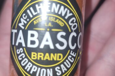 Best tabasco ever imo