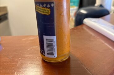 Garlic reaper sauce. Can’t fully remember when purchased. Still good?
