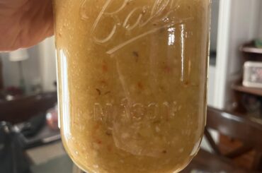 first ever time making hot sauce!