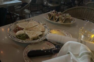 It was a taco and quesadilla day