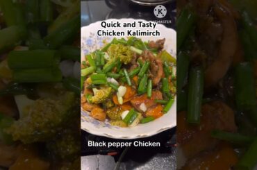 Black pepper Chicken Recipe #ytshorts #youtubeshorts #indian #food #recipe #shorts #chickenfry