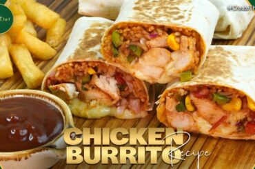 Make a Delicious Chicken Burrito in Minutes | Recipe by SuperChef