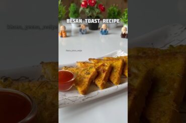 Recipe of Besan Toast #shorts #snacks #healthy #recipe