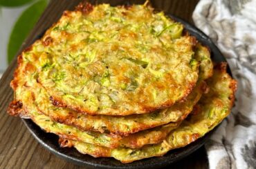 Oatmeal and zucchini! Clean eating, healthy recipe, no flour  ASMR