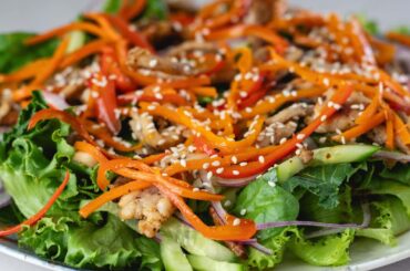 Chicken Salad with Sweet Chili Lime Dressing | Salad Recipe