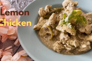 Creamy Lemon Chicken Starter/ Pepper Chicken I Zesty Healthy Chicken Dinner Recipe #chickenrecipe