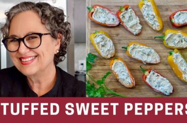 Keto Stuffed Peppers Recipe  with Cream Cheese (Low Carb Snacks) | The Frugal Chef