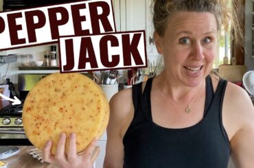 Raw Milk Pepper Jack Cheese (Recipe)