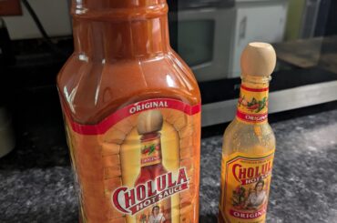 Half gallon of Cholula