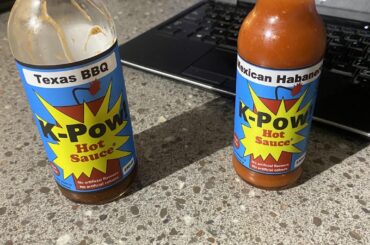 One of my hot sauces (Texas bbq) has another hot sauce (Mexican habenero) as an ingredient.