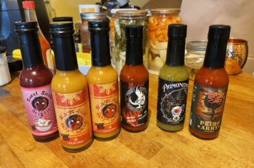 Watched that show on Hulu (sorry, can't remember the name) and mail ordered some sauces from a couple of the featured makers