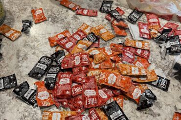 Y’all sauce hauls ain’t nothing. Received more sauce than food today.