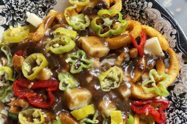 homemade spicy habanero poutine :)