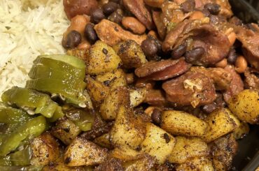 Clear-the-pantry tacos [homemade]