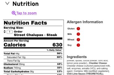 Mmm, my favorite ingredient: Chili Lime Sauce (THEORETICAL)