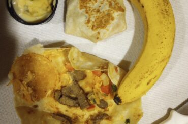 Steak Crunchwrap Sliders. 2 for $5. Pretty delicious, but comically small. I went in with low expectations on the size and was still surprised. 80% tortilla like most items. Would not buy again at this price, maybe if it was like $2-3.