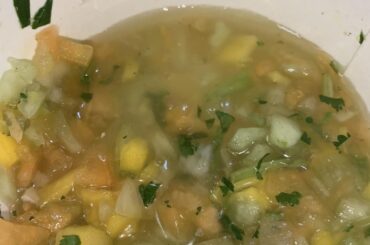 Can anyone help me identity an ingredient in this Tropical salsa?