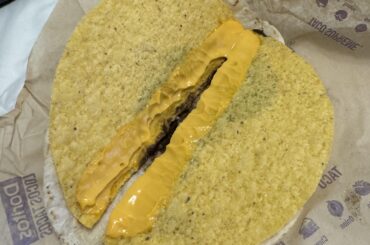 I ordered a double stack taco and this is what I got