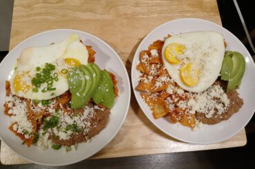 Wife wanted chilaquiles, it's 11pm...