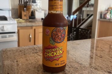 Spicy chicken sauce I picked up at my local Korean market