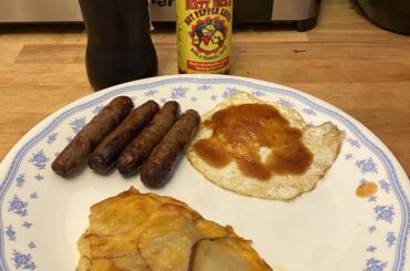 Brunch with Dirty Dick’s hot pepper sauce