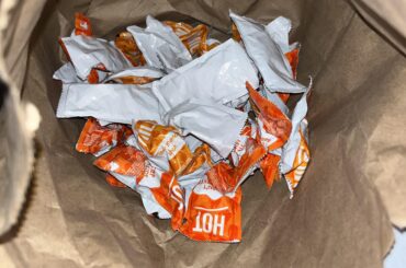 Was provided with a few hot sauces