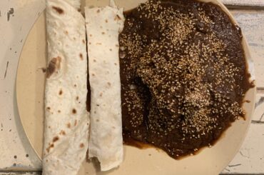 Mole w/ homemade tortillas
