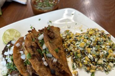 First crack at quesabirria and esquites