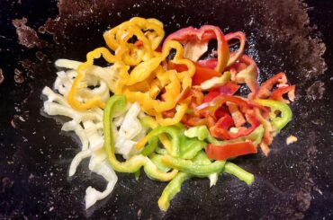 Gypsy peppers and orange, red, and green bell peppers