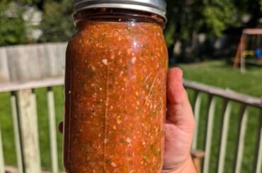 Another day, another batch of smoked slasa!