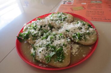 Tlacoyos de papa