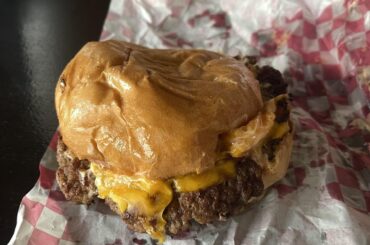 Burger and dog from Burger Station- PVR, Mexico