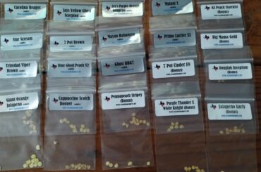 Texas Hot Peppers went hard with the bonus seeds